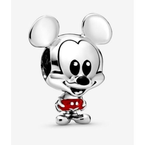 New Pandora Disney Mickey Red Trousers Charm - Picture 1 of 5